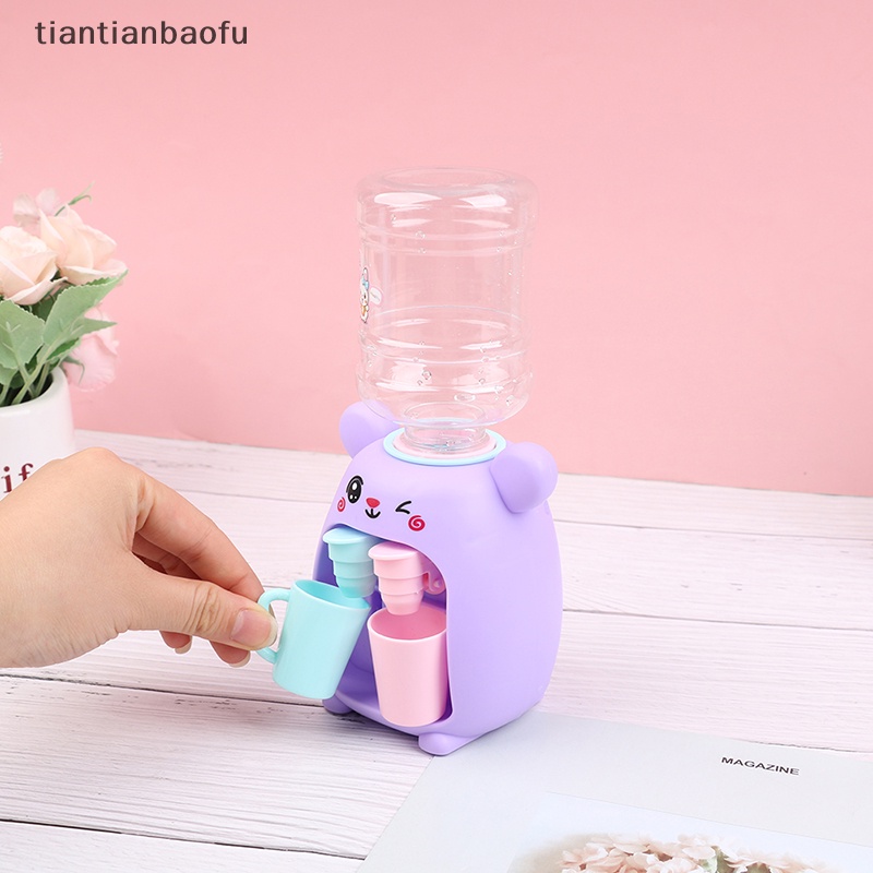 [tiantianbaofu] Dispenser Air Mini Untuk Mainan Anak Jus Air Minum Air Mancur Simulasi Butik