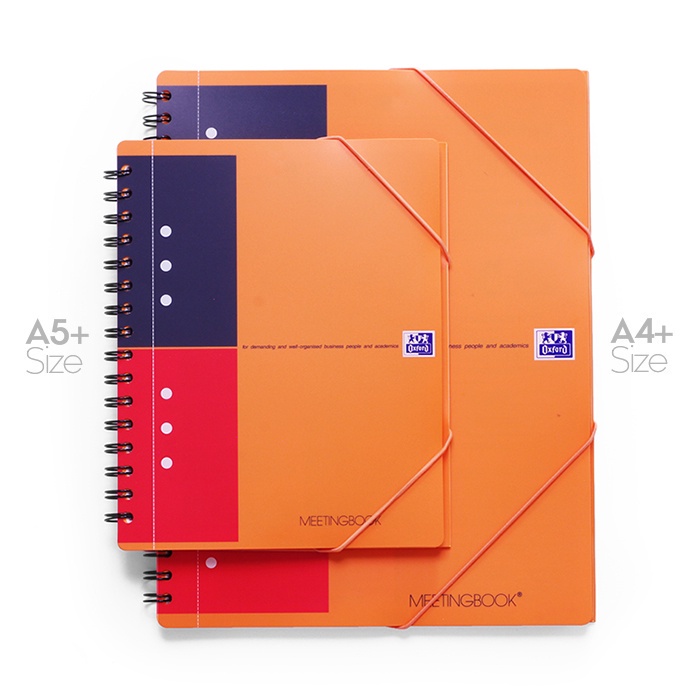 

[BMS Tangerang] Oxford Meetingbook A5+ Ruled Notebook Planner Journal Agenda Diary Buku Catatan Kertas Bergaris Optik Paper 100103453