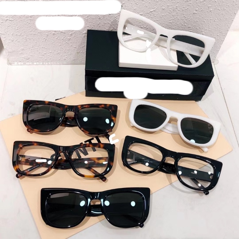 (YUZHU) Cyberpunk Oversized Frame Cat Eye Anti UV Sunglasses Korean Fashion Square Frame Anti Blue Light Eyeglasses