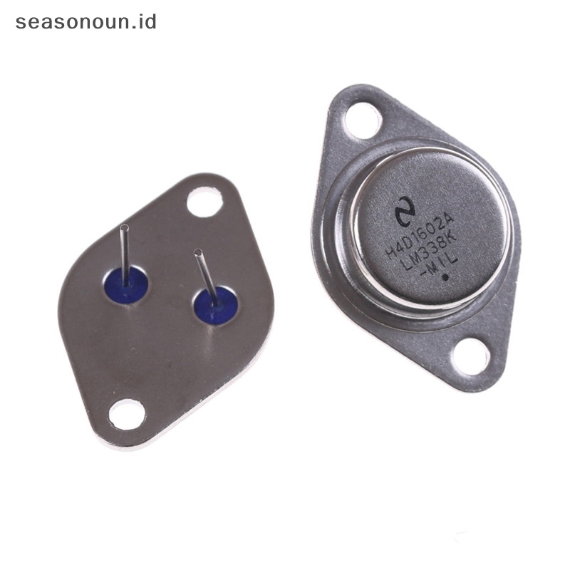 Seasonoun 2pcs Baru LM338K LM338 Regulator Tegangan Adjustable.