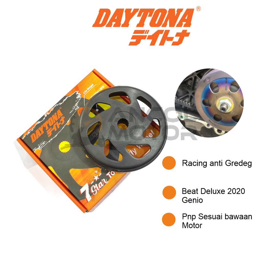 Daytona Rumah Mangkok Kampas Ganda Beat Deluxe Genio Otomatis Original