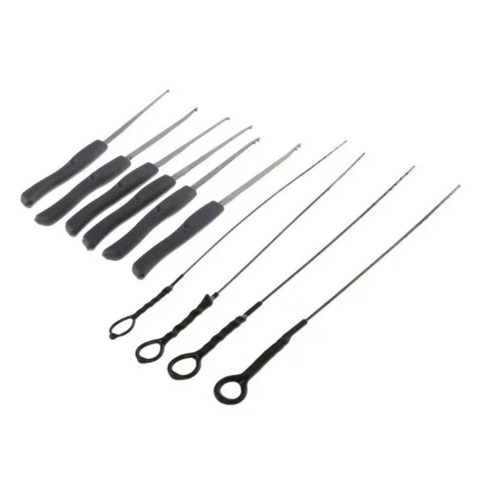 Lanfy Lock Pick Set Profesional Praktis DIY Terlihat Kunci Patah Multifungsi Perlengkapan Tukang Kunci