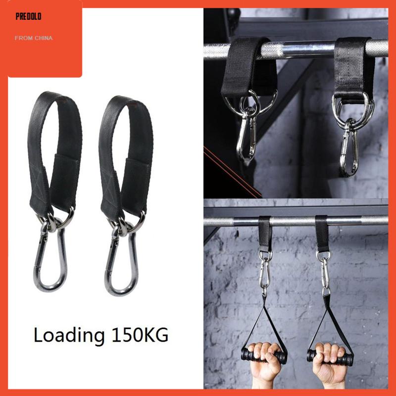 [Predolo] 150kg Ayunan Tali Gantung Gym Hanging Strap Webbing W/D- Hooks