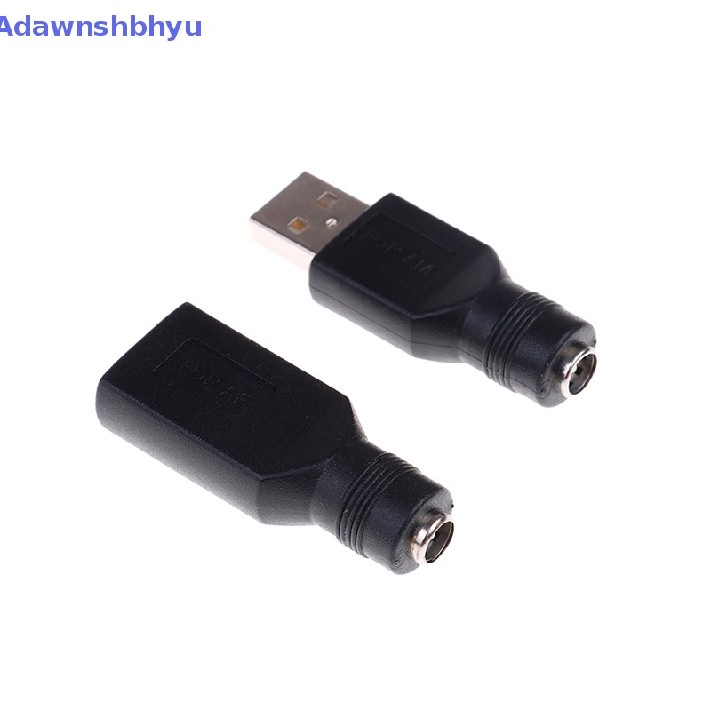 Adhyu 5V 5.5x2.1mm dc usb 2.0 Konektor Adaptor laptop Ke usb male/female converter ID