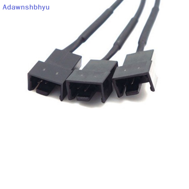 Adhyu 5.5 * 2.1 mm Female 1sampai3 12V 4Pin PWM Fan Adapter Kabel Konektor Power Supply ID