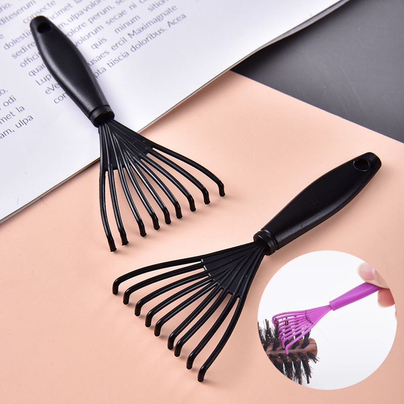 Hair Brush Cleaner Pembersih Kotoran Rambut Penghilang Kotoran Sisir Alat Tanam Pembersih Sisir Rambut Aksesoris Sikat Hairbrush Cleaning Rake Hair Brush Comb Cleaner Sisir Hair Brush Cleaner Alat