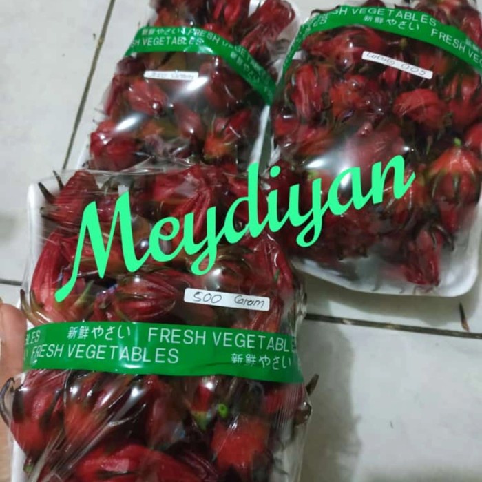 

Buah teh Rosella segar 500 gram
