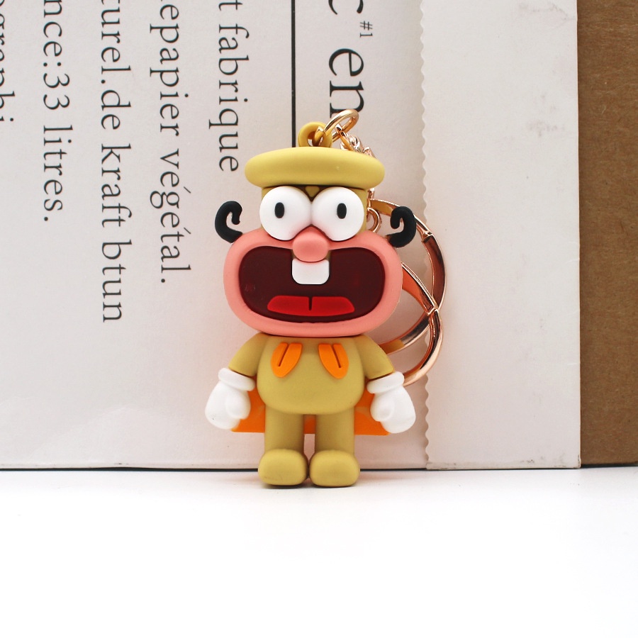 New Gantungan Kunci Karakter Mainan Boneka Anime Lucu Untuk Hadiah Edukasi Anak Paud