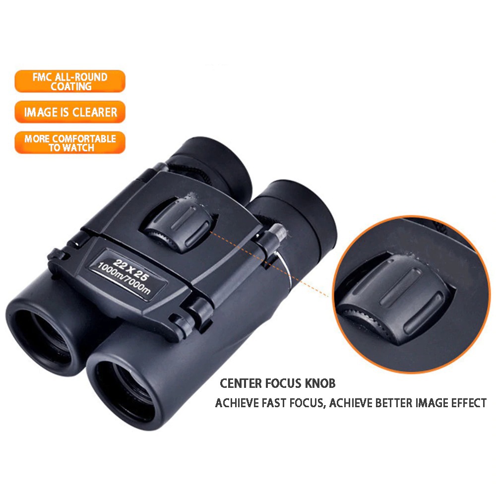 ARSSON Teropong Binocular Outdoor Magnification 22x25 Long Range - PM