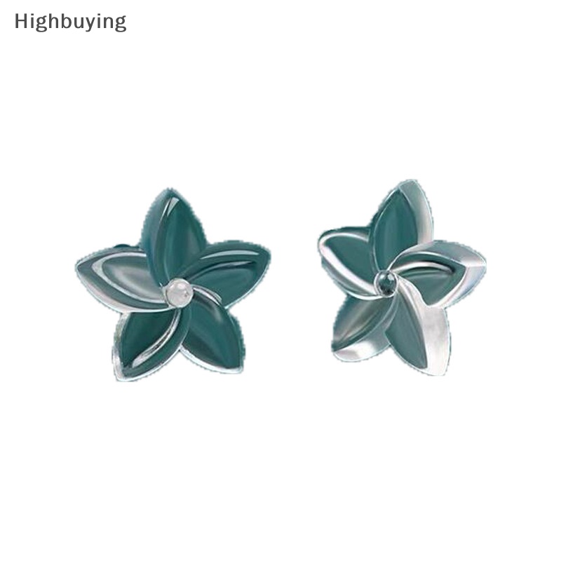 Hbid 1pasang Invisible Resin Clear Ear Pins Resin Stud Earrings Bintang Hati Mencegah Alergi Tulang Rawan Helix Earring Jewelry Glory