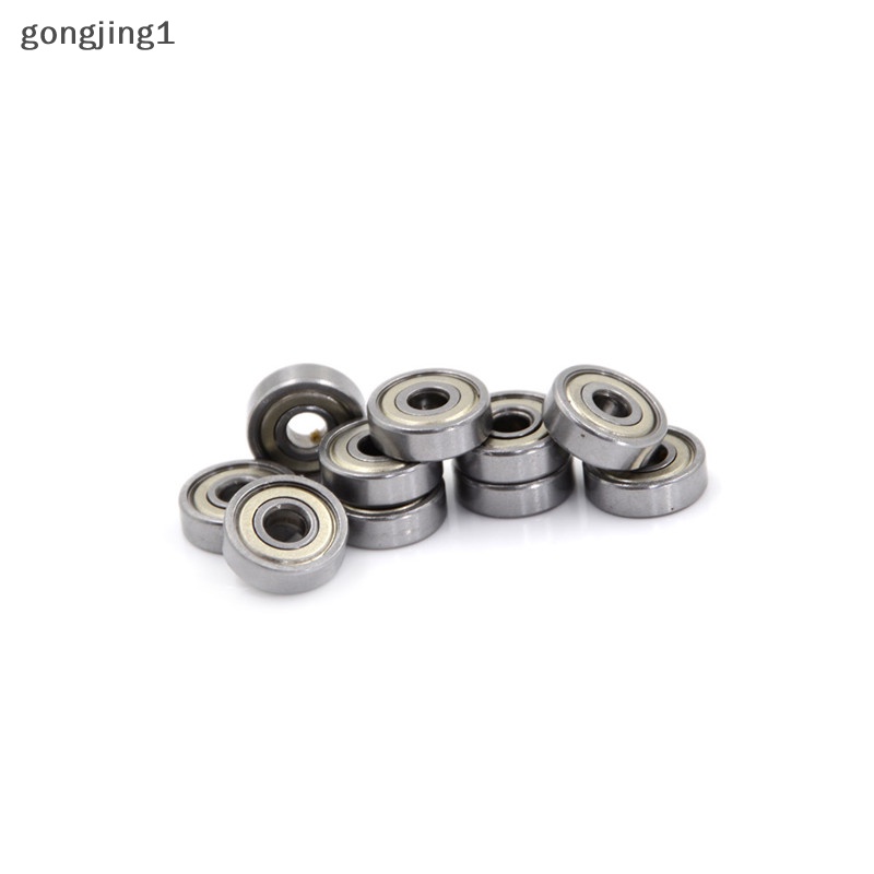 Ggg 10pc 625ZZ Miniatur Model Karet Sealed Metal Perisai Metrik Radial Bola Bearing ID