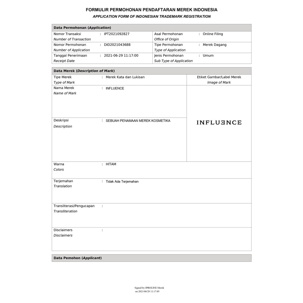 Influence Lovable Parfum Wanita Original EDP