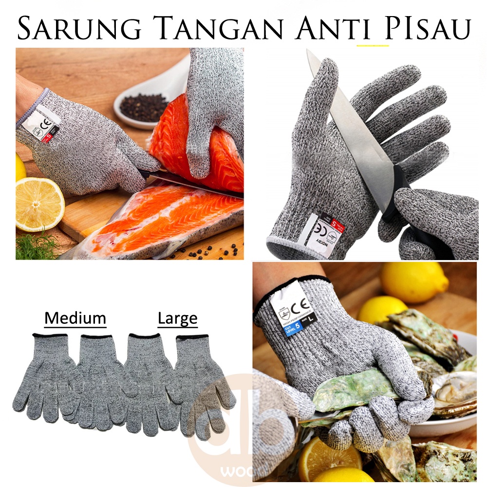 Sarung Tangan Anti Pisau | Sarung Tangan Keselamatan