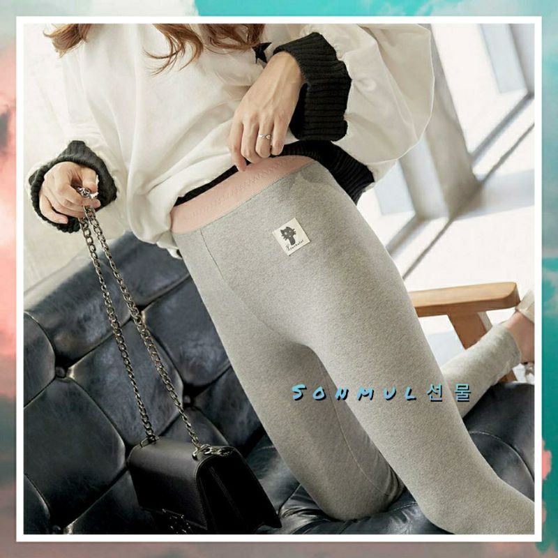 WOMAN WINTER THERMAL LEGGING CATTIE IMPORT CELANA PANJANG WANITA MUSIM DINGIN