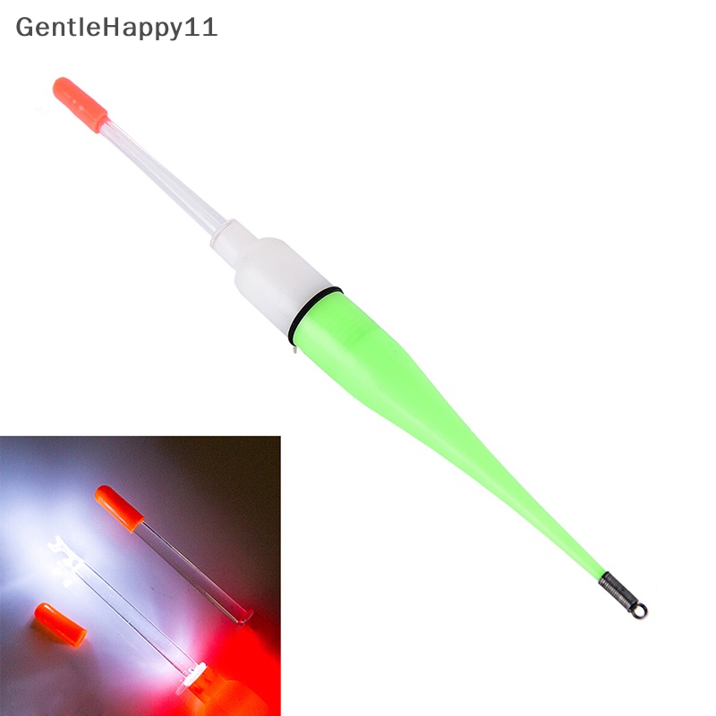 Gentlehappy 1XFishing Luminous Float Dioperasikan Pelampung LED Untuk Air Gelap Malam Memancing id