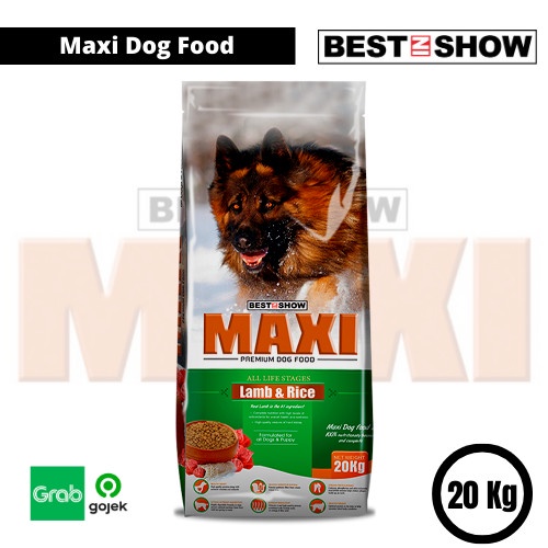 Maxi Dog Food 20 Kg Lamb & Rice