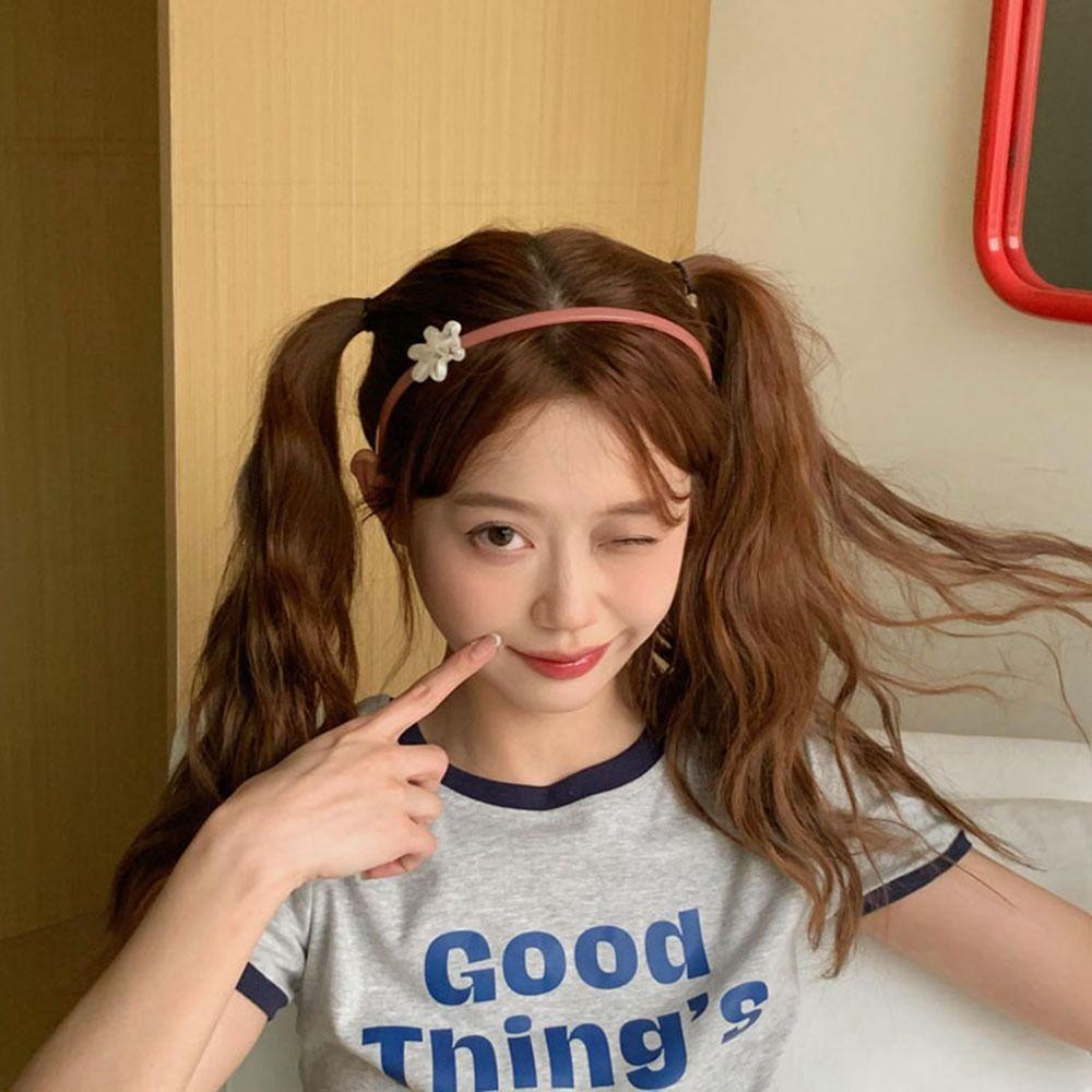 Agustina Beruang Rambut Hoop Elegan Indah Sederhana Cuci Muka Untuk Anak Perempuan Warna Jelly Hiasan Kepala Hiasan Kepala Untuk Wanita Women Headband