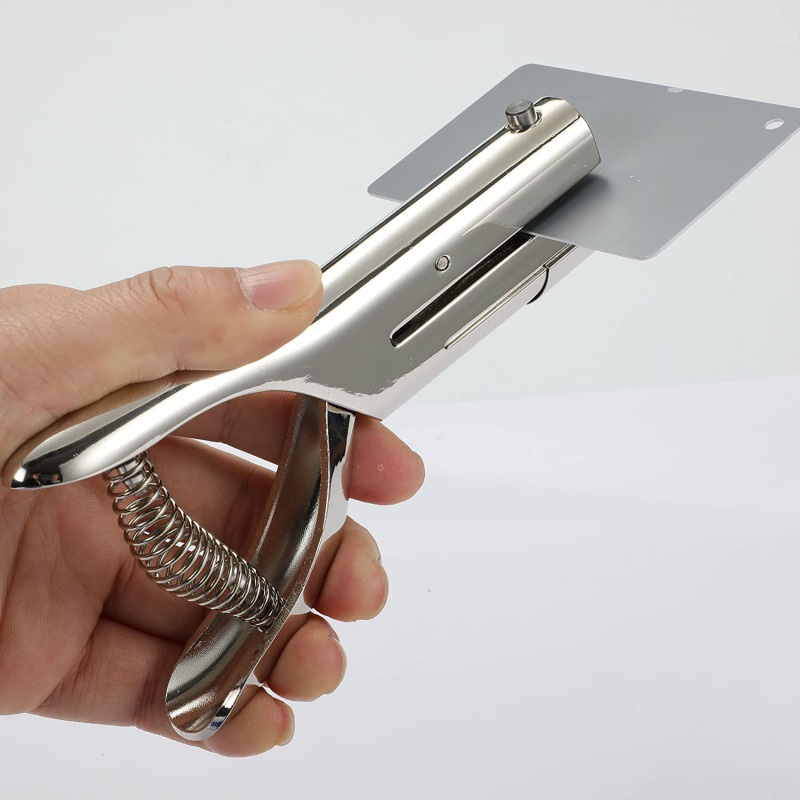 3/6 /8 /10mm Aperture Hole Punch Single Hole Punch Heavy Duty Pelubang Pelubang Kertas Paper Punch Portable Hand Held Hole Puncher Single Untuk Tag Kertas Kartu Karton Plastik