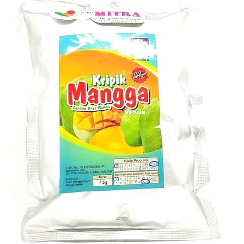 

SHANTIKA KRIPIK MANGGA 70gr | KERIPIK ANEKA BUAH CHIPS KHAS BATU