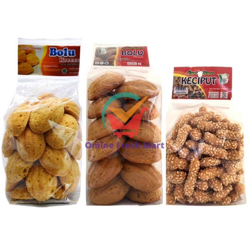 

ASPPOBA Bolu Kreezz Munyes / keciput snack jadul - Online Fresh Mart Denpasar