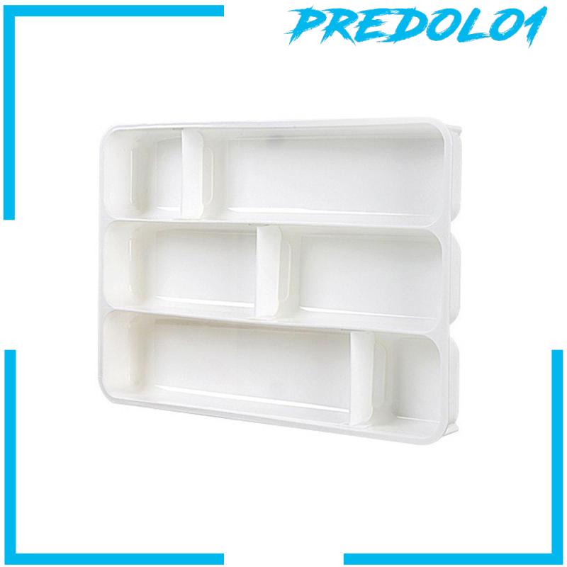 [Predolo1] Laci Organizer Pemisah Pen Cutlery Storage Tray Untuk Pulpen Penggaris Kantor