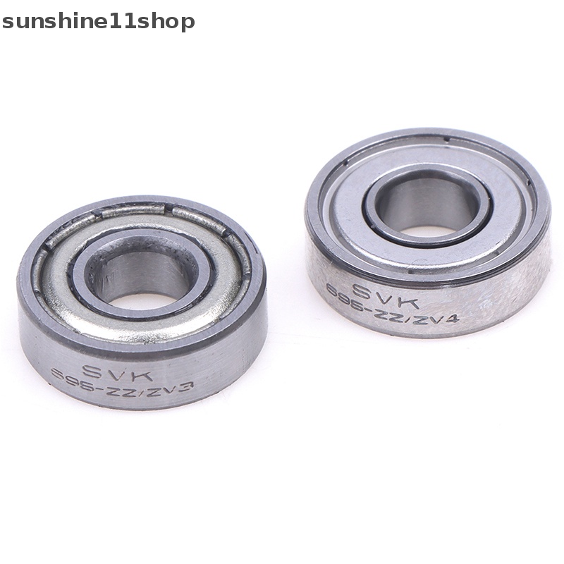 Sho 5/1pcs 695bantalan Mobil RC Elektrik Truk Bola Bearing Hitam Disegel Miniat Kecil N