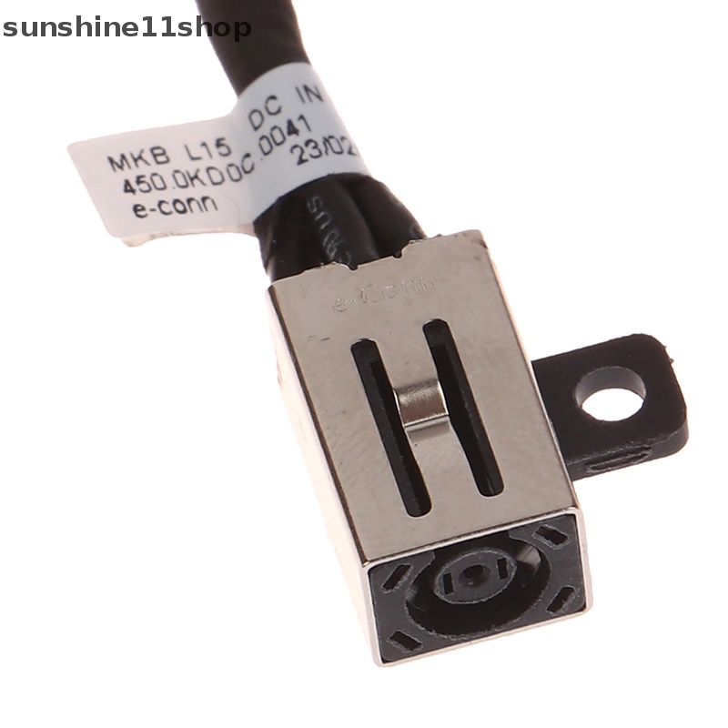 Sho Untuk Dell Lintang 3410 3510 E3510 E3410 Kabel Fleksibel Pengisian Laptop 07DM5H 0N8R4T DC Power Jack cable N