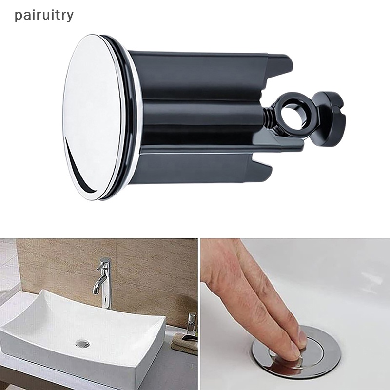 Prt Kamar Mandi Dapur Akses Universal Wastafel Plug 40mm Pop-Up Pengganti Dilepas Adjustable Manual Lift Drain Plug PRT