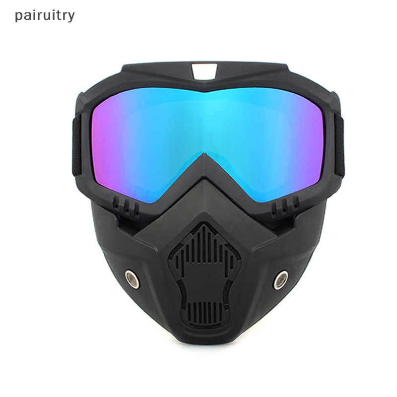 Prt Outdoor Sport Windproof Mask Goggle HD Kacamata Motor Snowboard Eyewear Riding Motocross Musim Panas UV Protection Sunglasses PRT