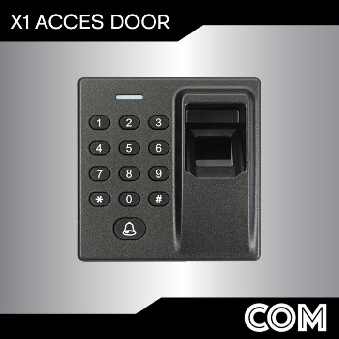 

X1 Finger Print Akses Door X1 Access Control X1 Stand Alone Access