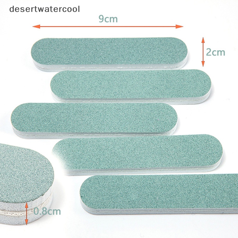 Deid 5pcs Buffer Block Mini Sanding Sponge Nail File Buffing Untuk UV Gel Nail Polisher Martijn