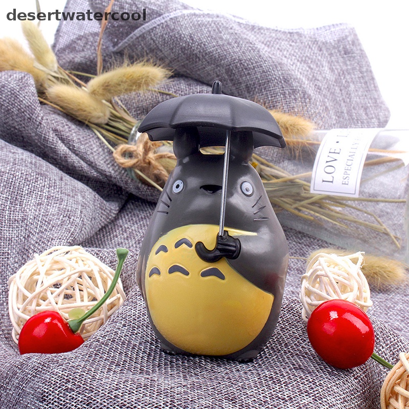Deid Patung Model Totoro Plastik Ornamen Pot Bunga Peri Miniatur Gnome Martijn