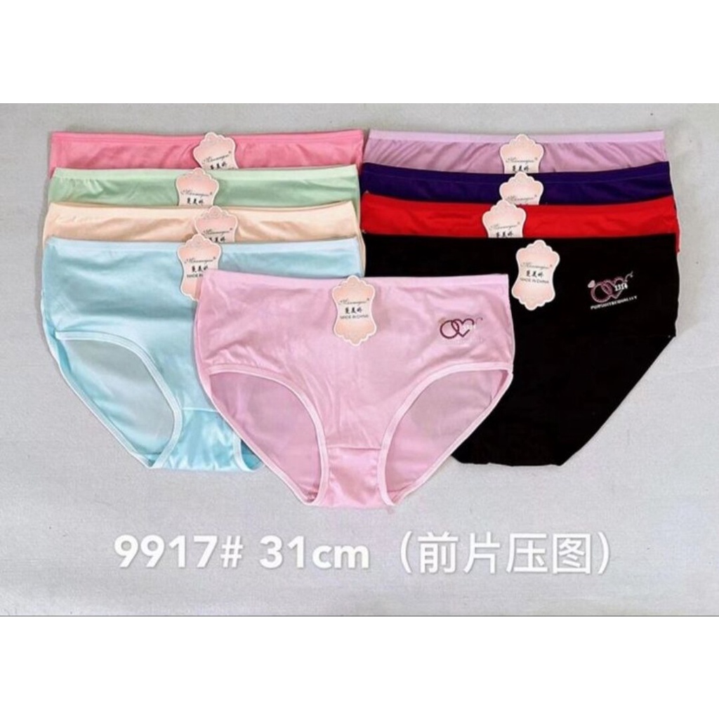 {PROMO MURAH} 6 PCS CELANA DALAM WANITA FIT TO XXL MANMENJIAO STIKER PREMIUM UNDIES