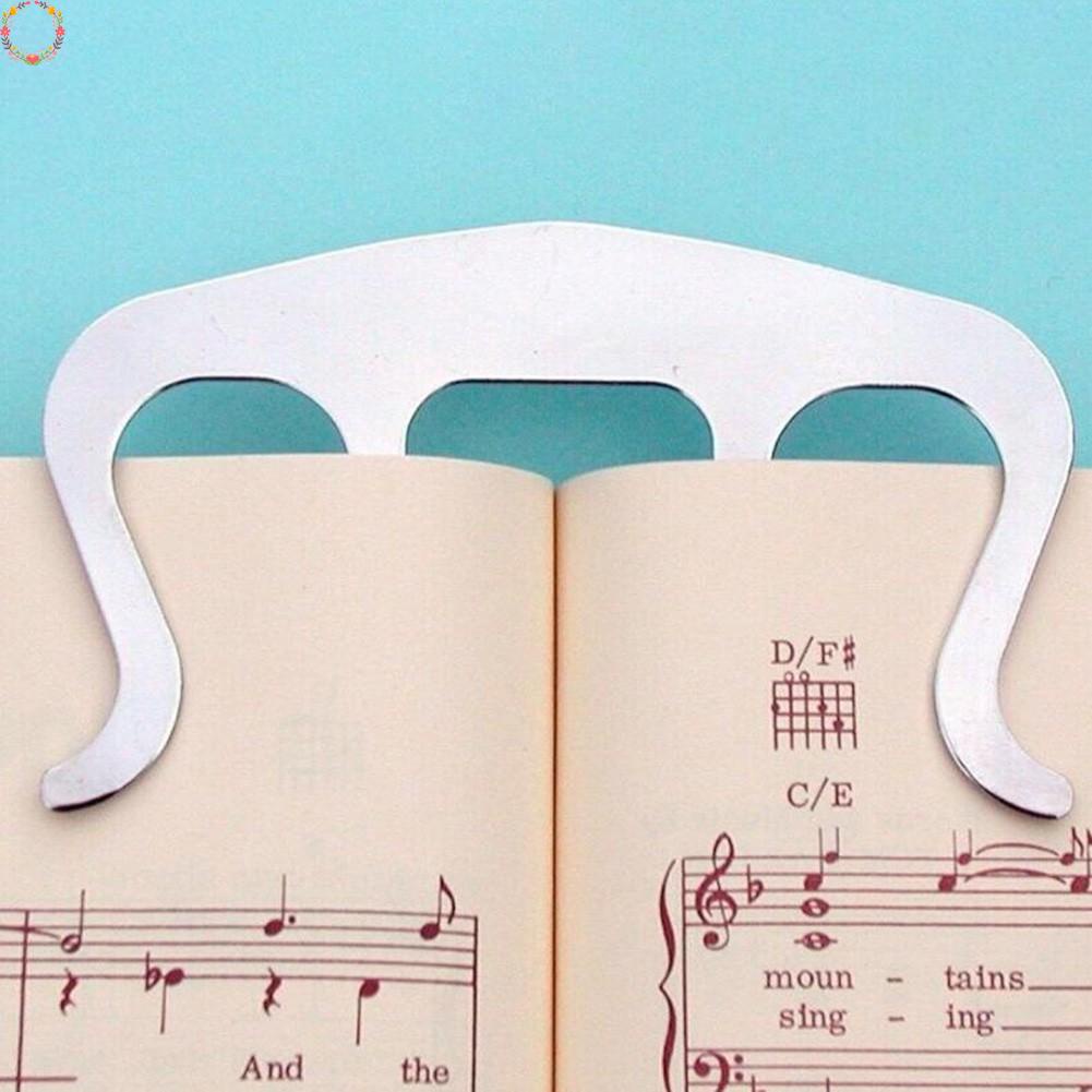 1pcs Stand Pianos Buku Lagu Page Holder Clip Musik Note Klip Lembaran Metal Alat