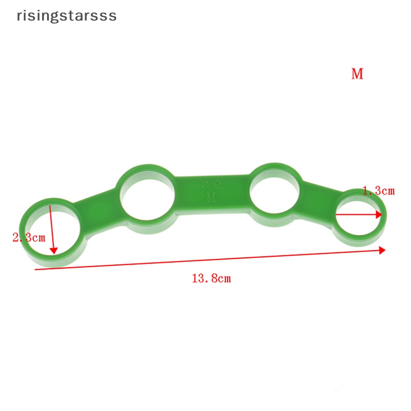 Rsid Span-new Aksesoris Gitar Jari Berolahraga Piano Finger Tension Grip Power Trainer Jelly