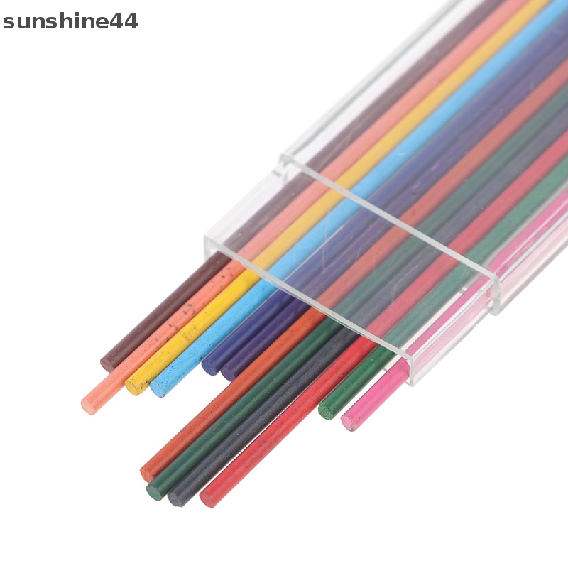 Sunshine Tailors Chalk Pencil Patchwork Fabric Marker Pen Dengan Isi 12pcs Refill DIY Jahit ID