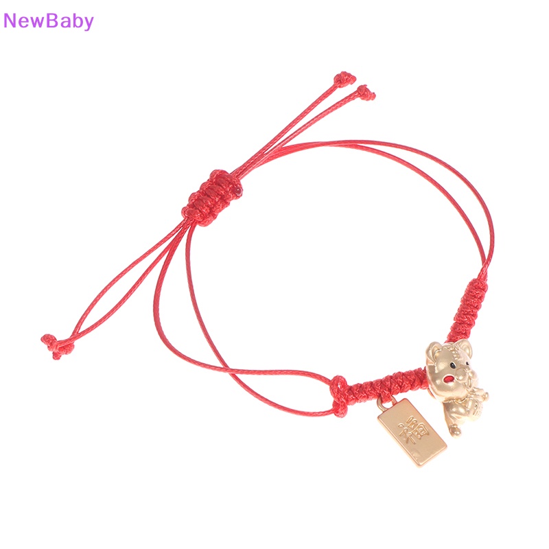 Newbaby2022tali Macan Imlek Tali Merah String Gelang Handmade Craft Hadiah ID