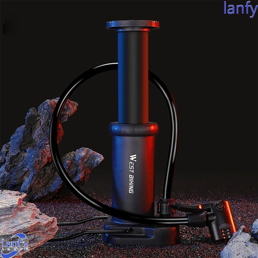Lanfy Pompa Sepeda Portable Multi Fungsi Aksesori Sepeda Tekanan Tinggi Pompa Pengisi Ban Bersepeda Tire Air Inflator Tire Pump