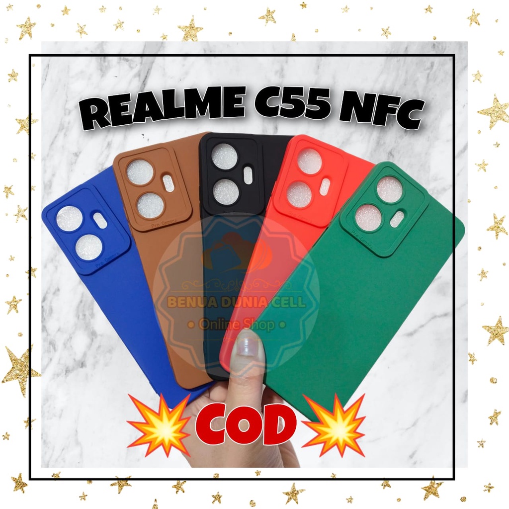 REALME C55 NFC SOFTCASE PRO KAMERA REALME C55 NFC - BDC
