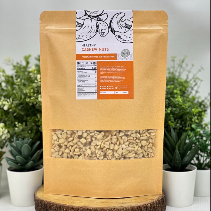 

Kacang Mede Menir Mentah 500 gr / Raw Cashew Granule 500 gr Premium