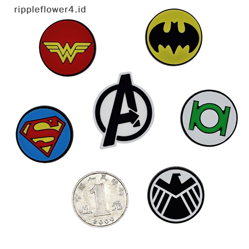 {rippleflower4.id} Topi Golf Magnet Klip Dengan Penanda Bola A Star Green Hand Super Hero~