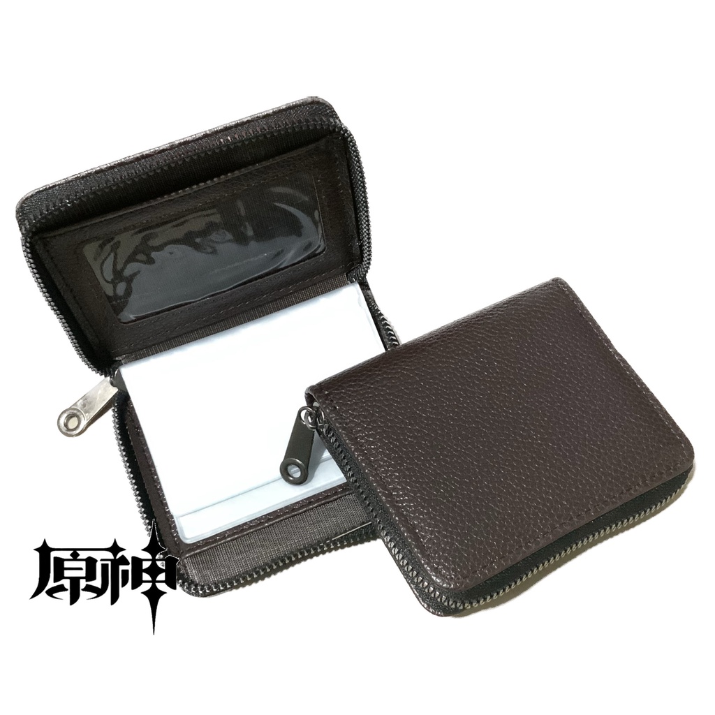 Imported High Quality: Dompet Tempat Kartu dengan 20 Slot dan Dompet Mini Resleting, Plus 2 Slot Tambahan