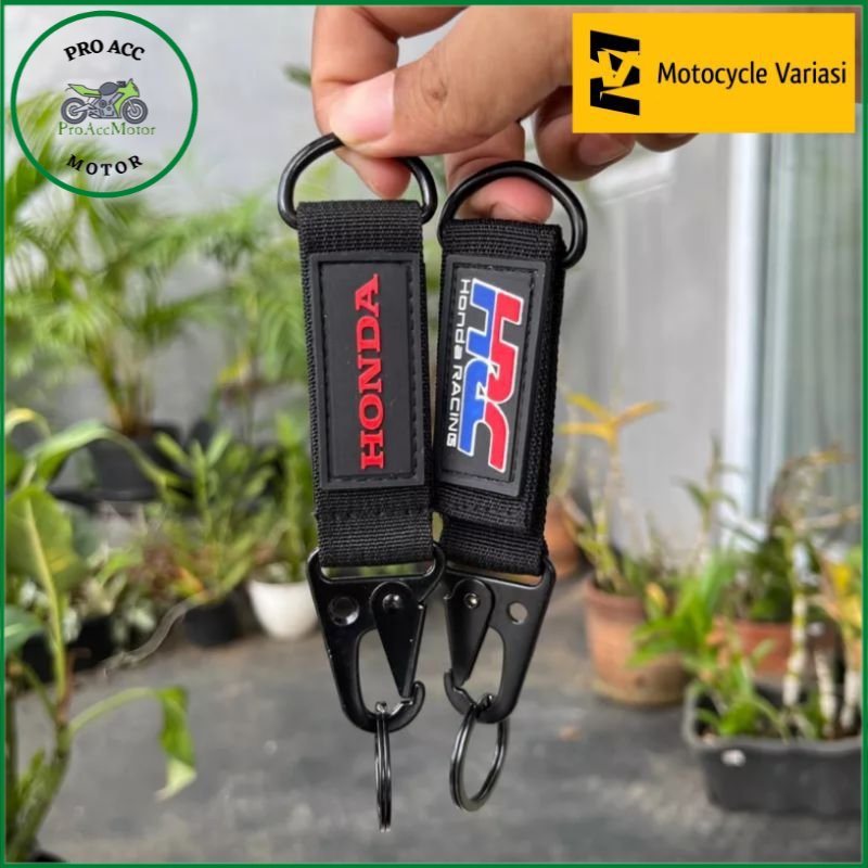 Gantungan Kuncin Honda HRC Keychain Honda Vario Scoopy Pcx Adv Beat HRC