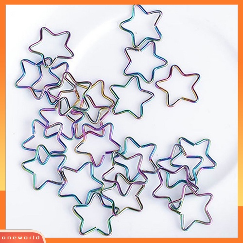 [WOD] 10pcs Wanita Stainless Steel Jantung Bintang Helix Tulang Rawan Studs Piercing Earrings