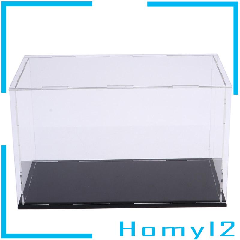 [HOMYL2] Etalase Akrilik Anti Debu 50cmx25cmx15cm Untuk Mainan Model Action Figure