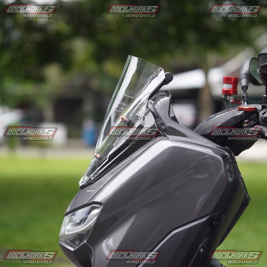 Dunia Variasi - Visor Windshield Model TDR V6 nmax new nmax 2020 Windshield Nmax Old Model Sirip