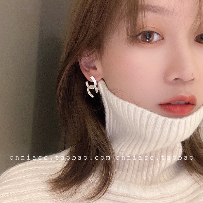 Anting2023gaya Baru Influencer Temperamen Korea Trendi Merasakan Temperamen Anting Mutiara Anting Perempuan Anting