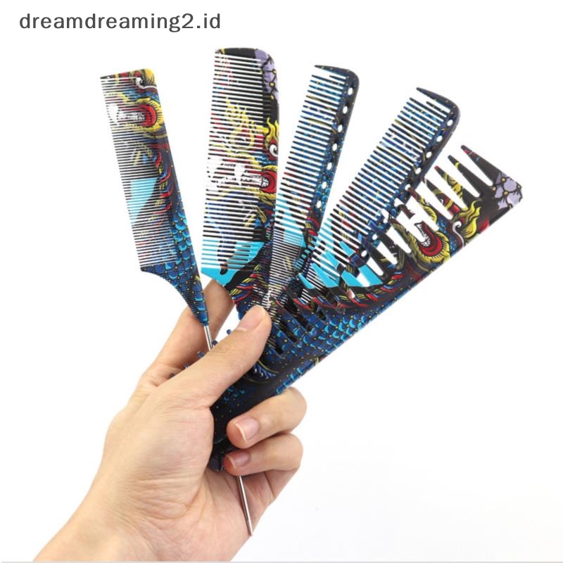 (drea) Fashion Style Professional Barber Hair Cutg Comb Sisir Rambut Salon Hairdressing //