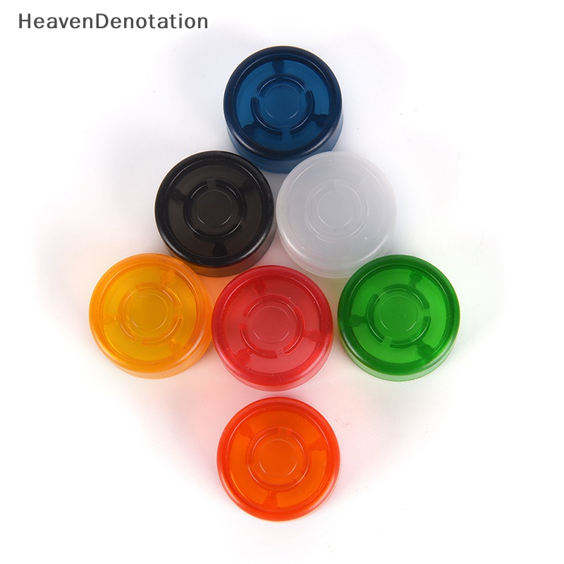 [HeavenDenotation] 1x Footswitch Topper Pelindung Bumper Bahan Plastik Warna-Warni Untuk Pedal Efek Gitar HDV