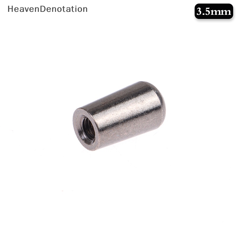 [HeavenDenotation] 1pc Gitar 3arah Toggle Switch Tip 3.5/4mm Screw Thread Knobs Tip Cap Tombol Ke Untuk Bagian Gitar Elektrik Metal HDV